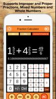 برنامه‌نما Fraction Calculator + Decimals عکس از صفحه