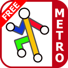 آیکون‌ Rome Metro Free by Zuti