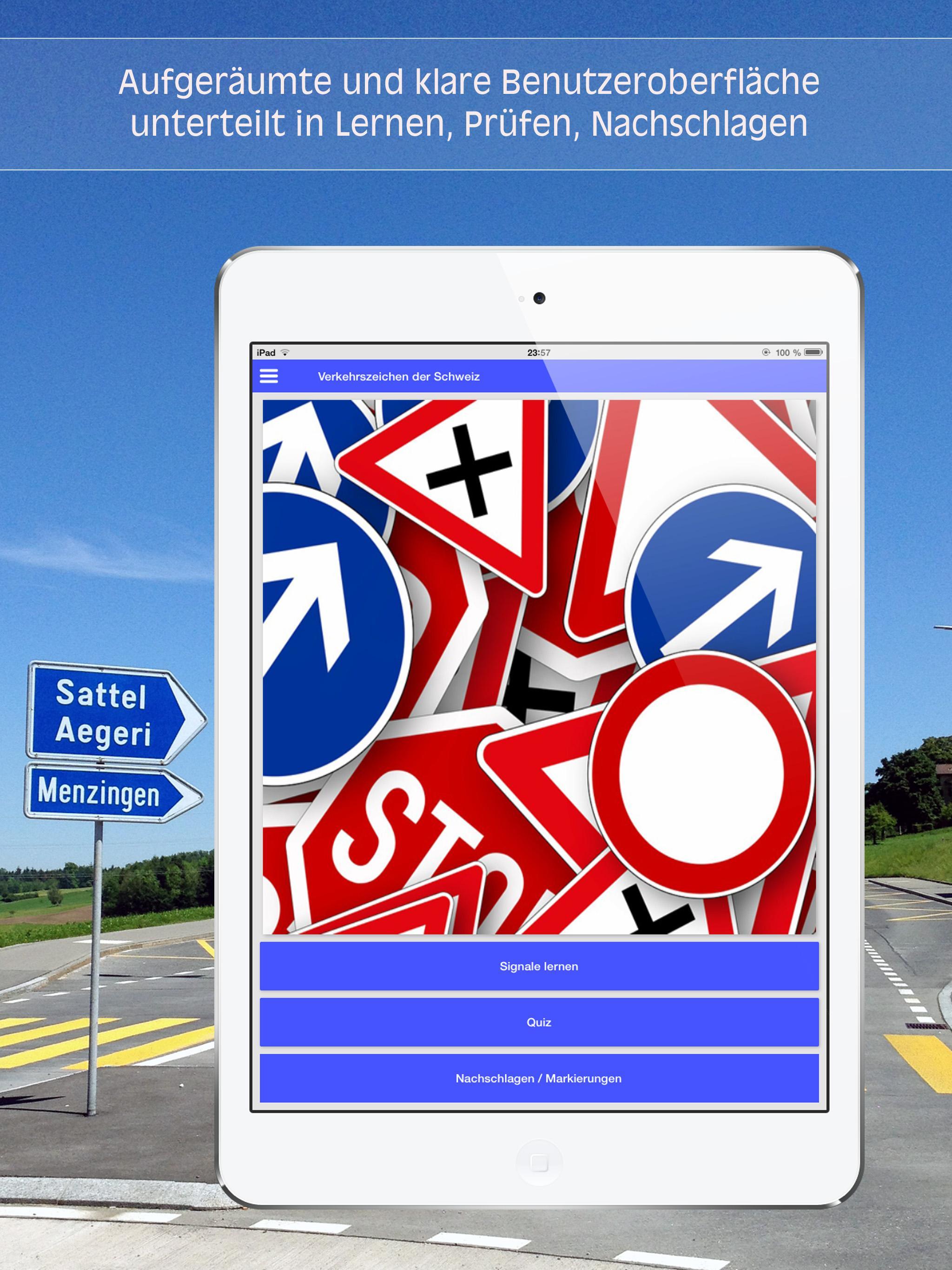 Verkehrszeichen Schweiz für Android - APK herunterladen