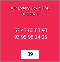 Thailand Lottery Down Vip Tips Affiche