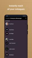 Protelion Enterprise Messenger captura de pantalla 2