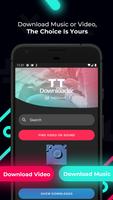 برنامه‌نما Tik Downloader - No Watermark عکس از صفحه