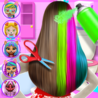Hairstyle: pet care salon game icône