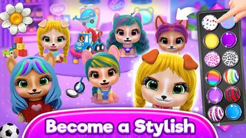Hairstyle: pet care salon game screenshot 2