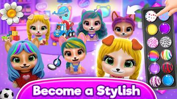 Hairstyle: pet care salon game capture d'écran 2