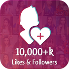 10000+ Free Followers & Likes For tik tok icône