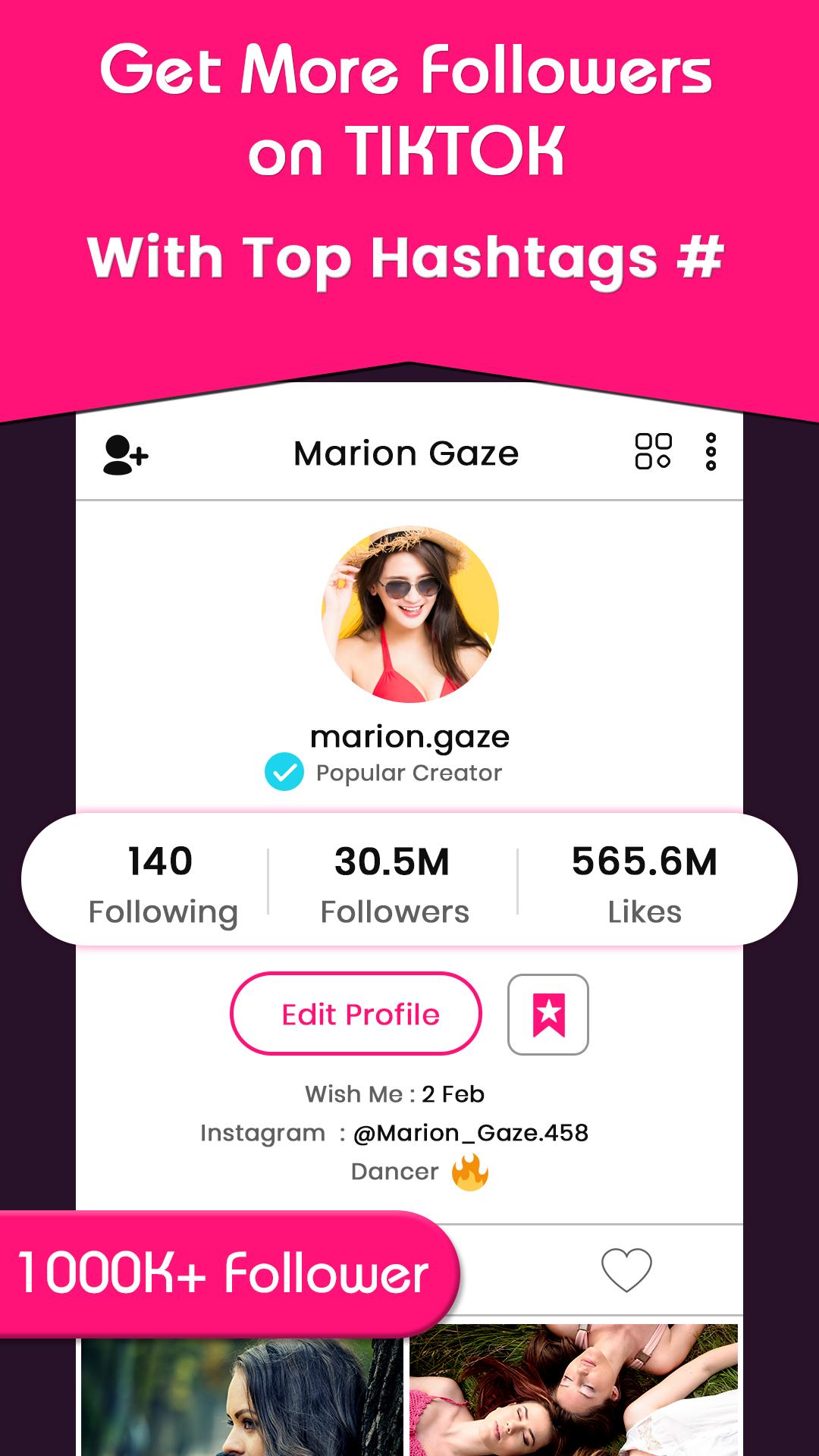 10000+ Free Followers & Likes For tik tok APK for Android Download