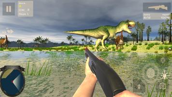 Dinosaur Hunting Jurassic โปสเตอร์