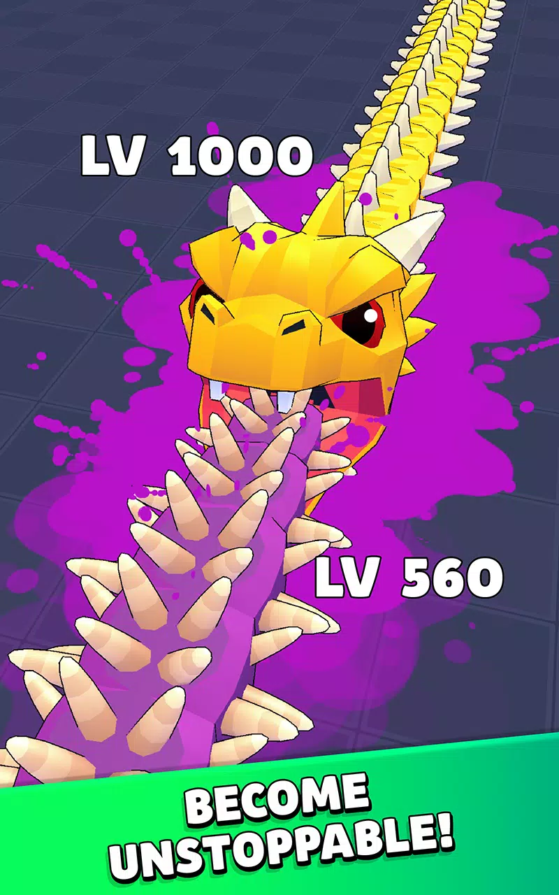 Snake Rush: Clash Battle 3D