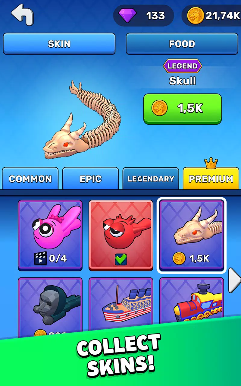 Snake Rush: Clash Battle 3D