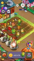 Farm Zombie War: Plant defense تصوير الشاشة 1