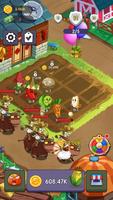 Farm Zombie War: Plant defense تصوير الشاشة 2