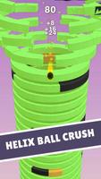 Helix Ball Crush - Jump Ball Plakat