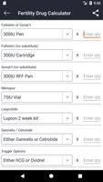 Fertility Drug Calculator screenshot 3