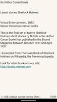 Latest stories Sherlock Holmes 截图 1