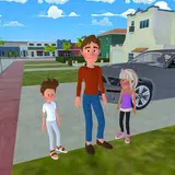 Süper Baba Gerçek Mutlu oyun APK