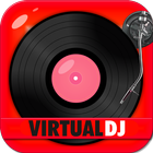 Virtual DJ Mixer Zeichen