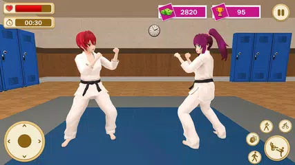 download High School Girl Life Sim 3D XAPK