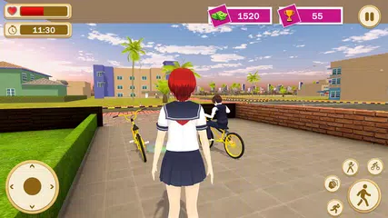download High School Girl Life Sim 3D XAPK