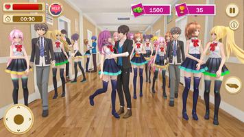High School Girl Life Sim 3D تصوير الشاشة 1