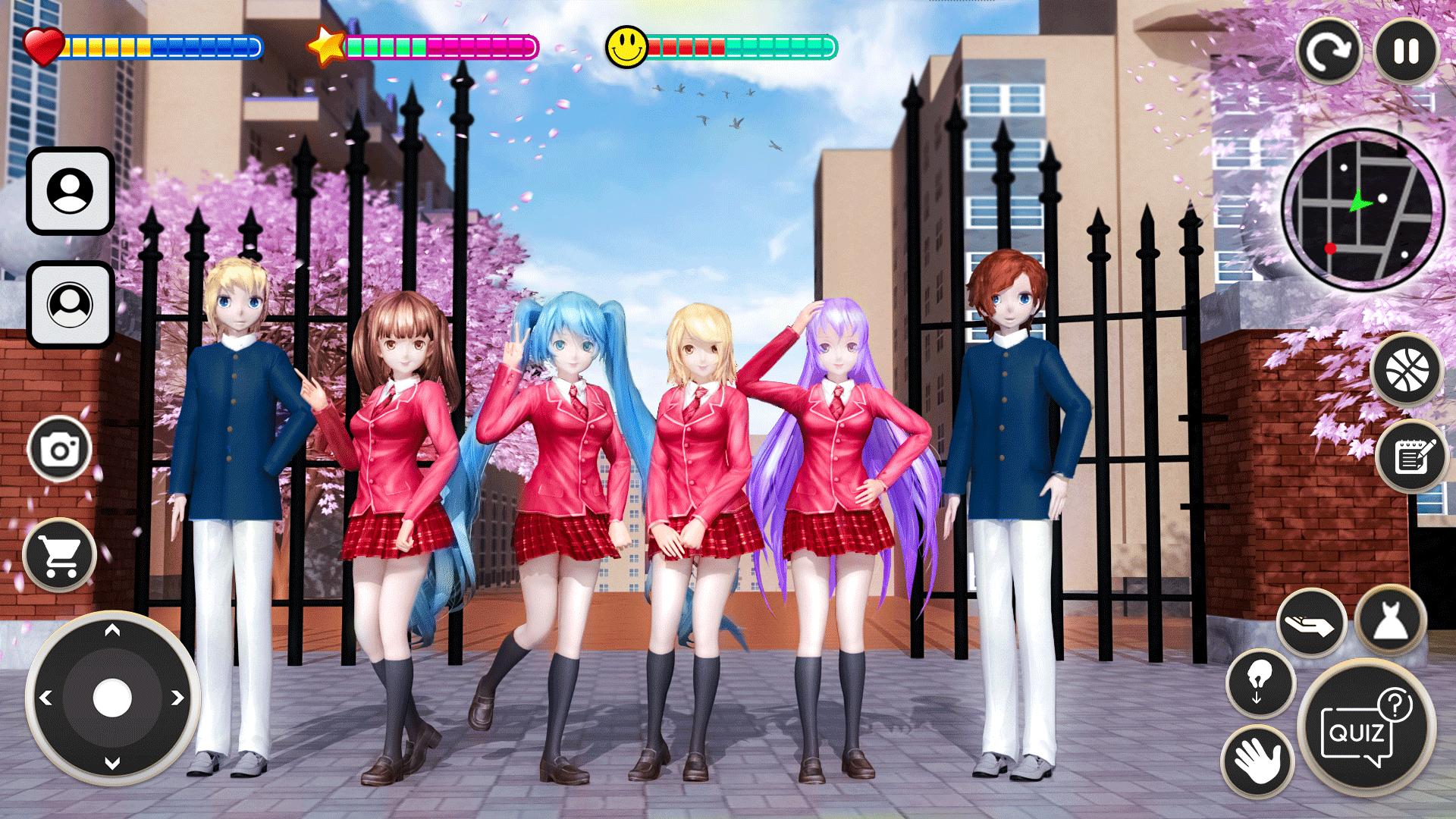 Girls life games. High School Life игра. Скул гёрл игра. School girls игра. Скул герлс симулятор гача лайф.