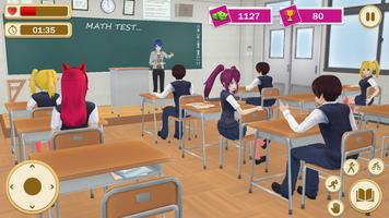 High School Girl Life Sim 3D تصوير الشاشة 2