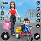Virtual Mom Family Life Sim 3D icon