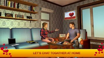 Romance Virtuelle Sim d' Amour capture d'écran 1
