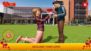 Romance Virtuelle Sim d' Amour capture d'écran 3