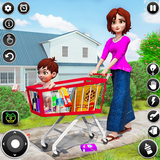 Single Mother Parent Life Game آئیکن