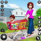 Single Mother Parent Life Game ícone