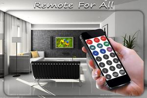 Poster Universal Remote for All TV – All Remote Control