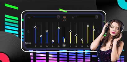 DJ Music Mixer - Equalizer capture d'écran 3