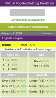 Virtual Football Bet Predictor captura de pantalla 2