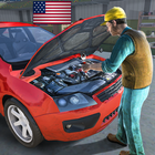 Virtual Car Mechanic Game Zeichen