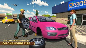Virtual Car Mechanic Game Plakat