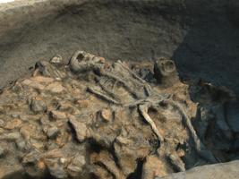 3D hrob z doby bronzové पोस्टर