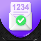 Receive SMS: Temp Number, Mail biểu tượng