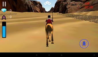 Camelo corrida 3D Cartaz
