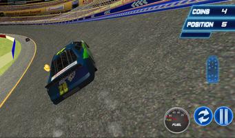 perlumbaan kereta 3D syot layar 3