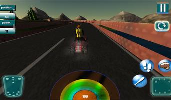 3D vélos de course de quad capture d'écran 3