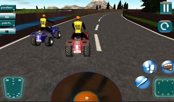 3D motos de corrida quad imagem de tela 3