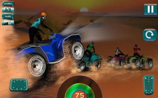 3D quad bike race পোস্টার