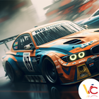 Racing 3D car xgear-icoon
