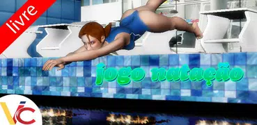 jogo natação 3D
