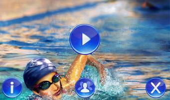 Cuộc đua 3D bơi ảnh chụp màn hình 2