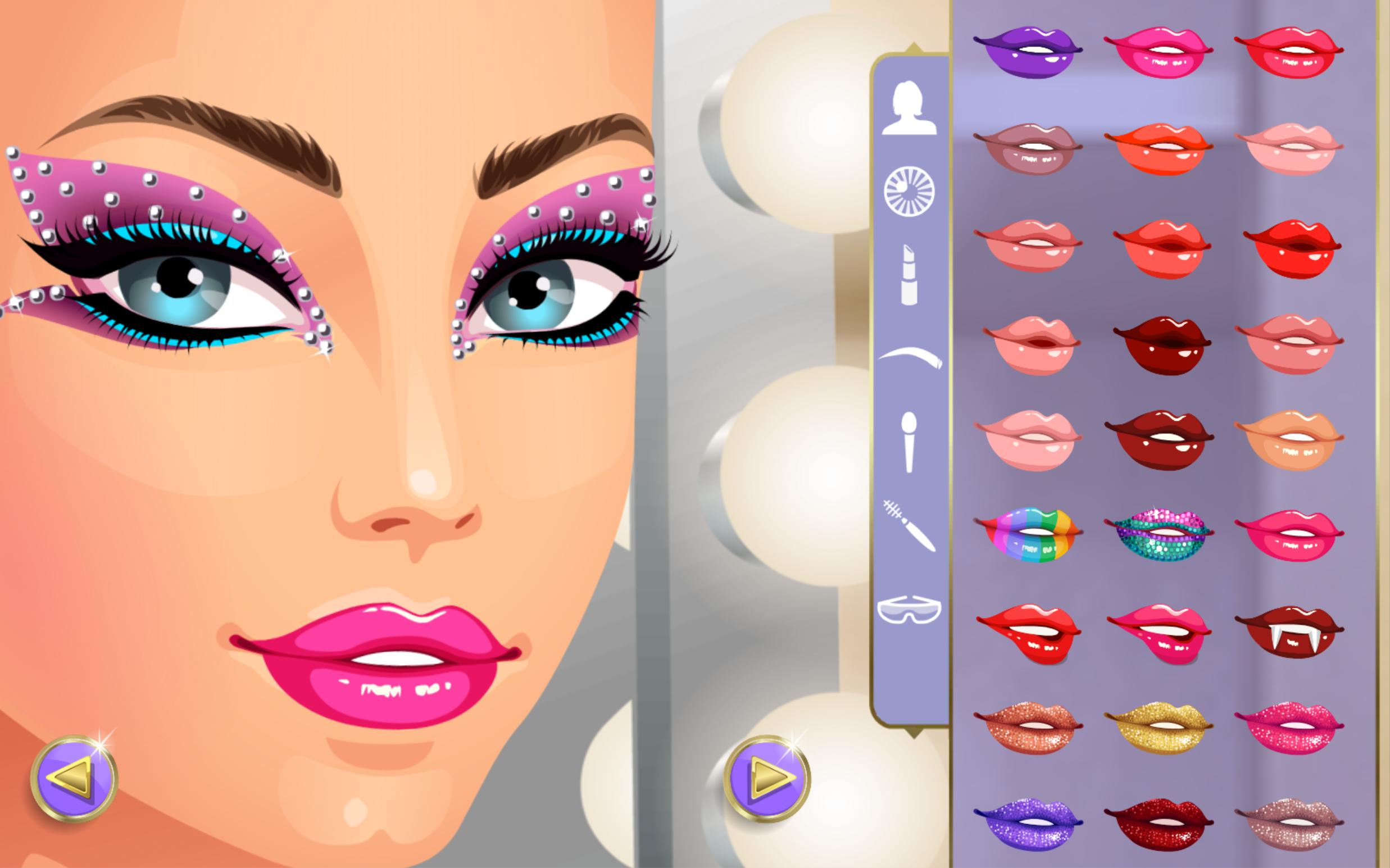 Dress Up Star Girls Dressup And Makeup Games App Pour Android Telechargez L Apk - star roblox makeup