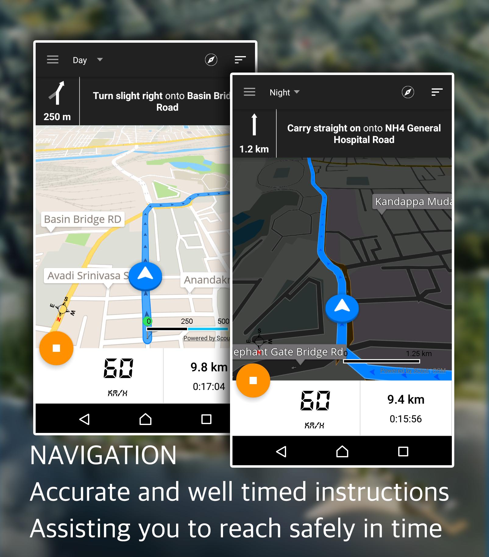 android wear offline maps