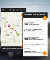 Trasa jazdy finder plakat