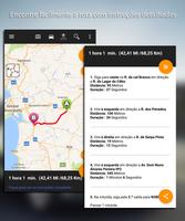 condução localizador de rota Cartaz